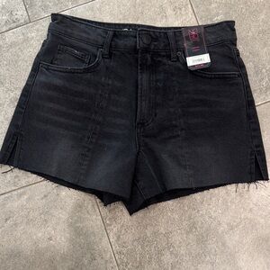 No Boundaries Black Jean Shorts